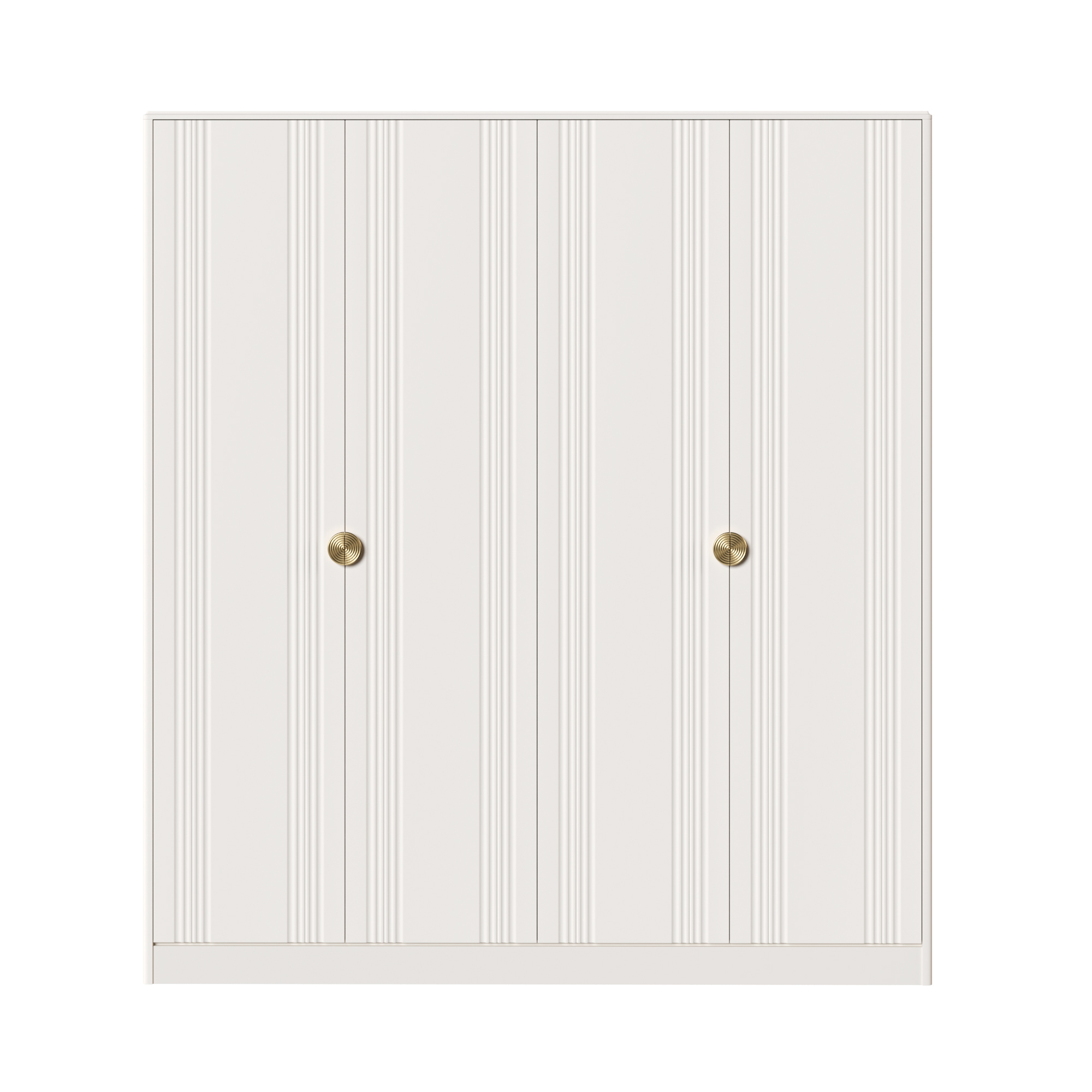 Шкаф 4 двери  BR804W White