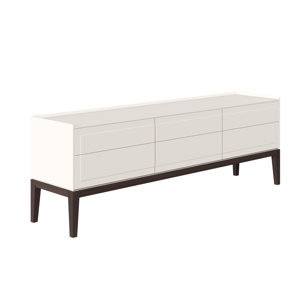 Тумба ТВ широкая MRS305W White