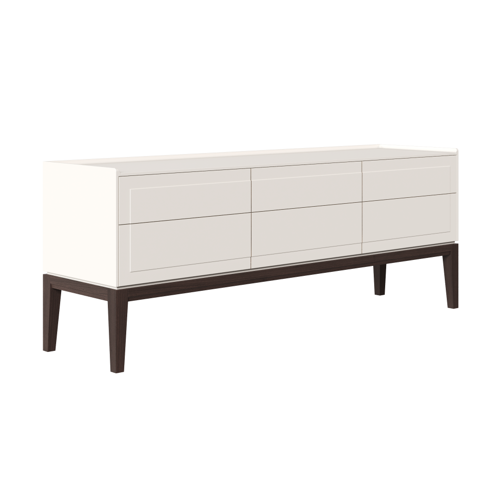 Тумба ТВ узкая MRS304W White