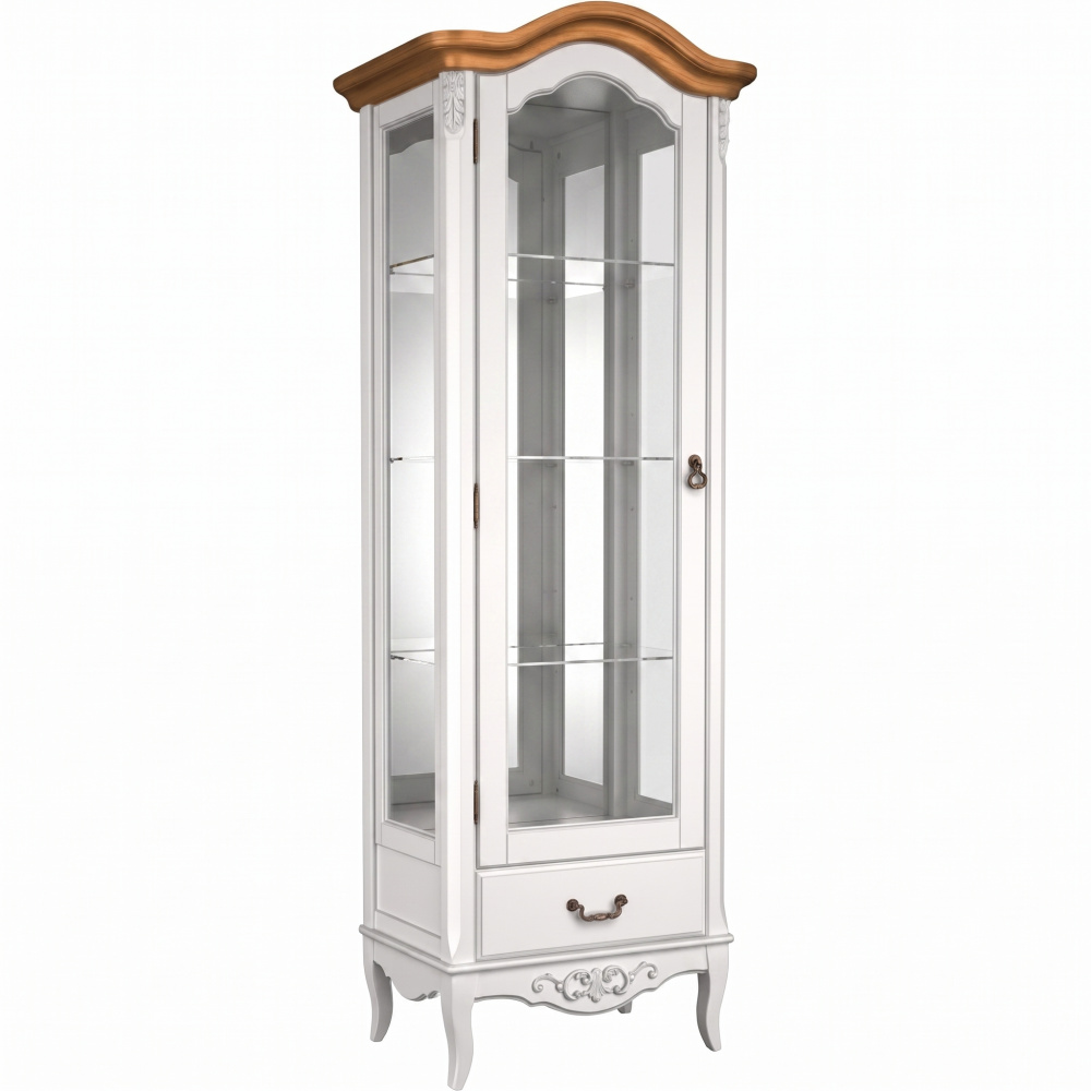Витрина стеклянная L с зеркалом W602/1