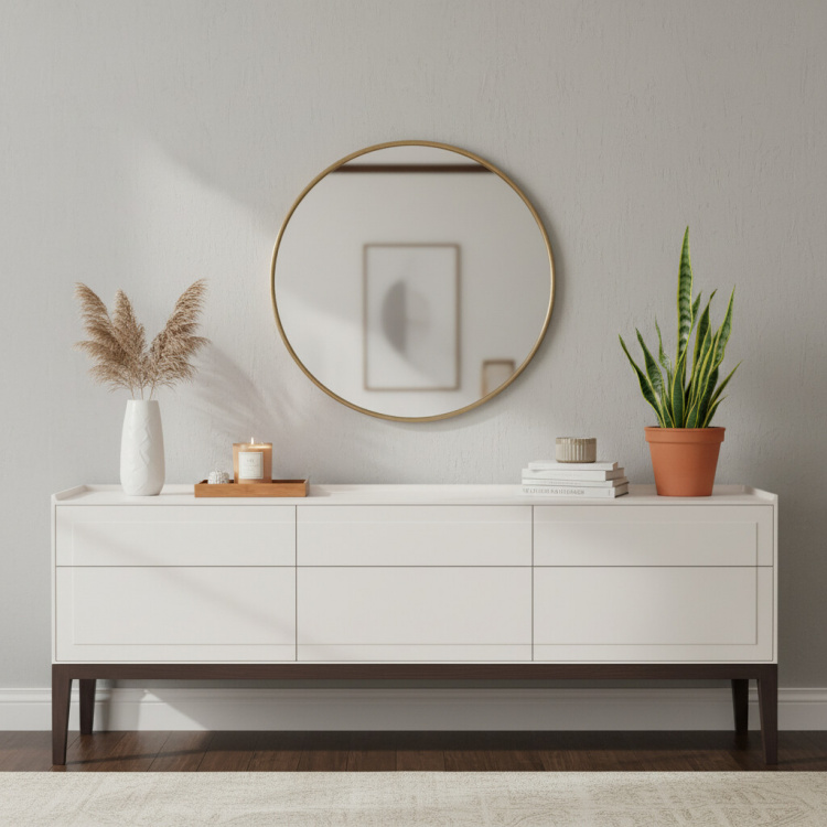 Тумба ТВ широкая MRS305W White
