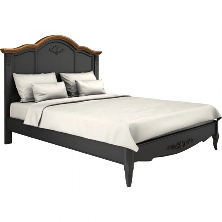 Кровать с жесткой спинкой 160*200 W206BL