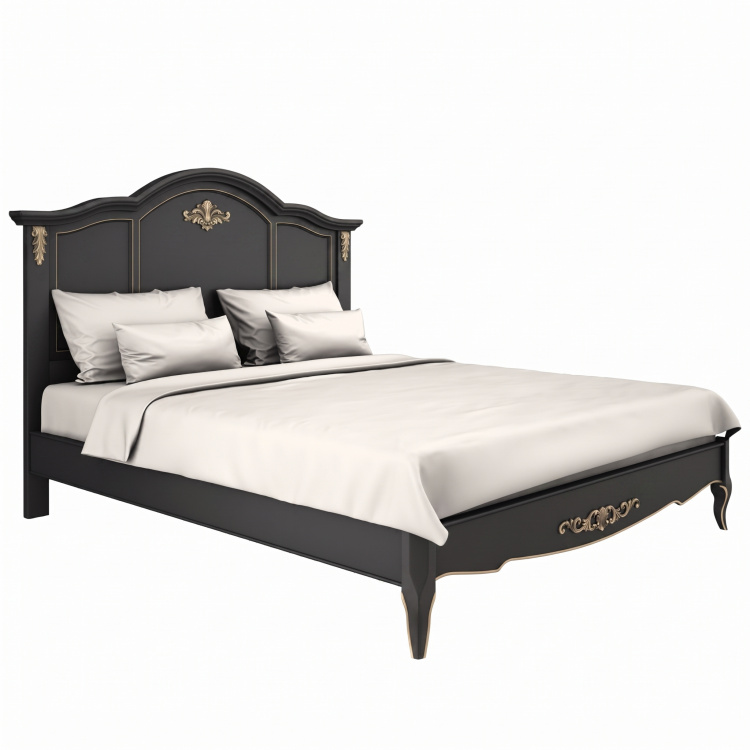 Кровать с жесткой спинкой 120*200 В202BLG