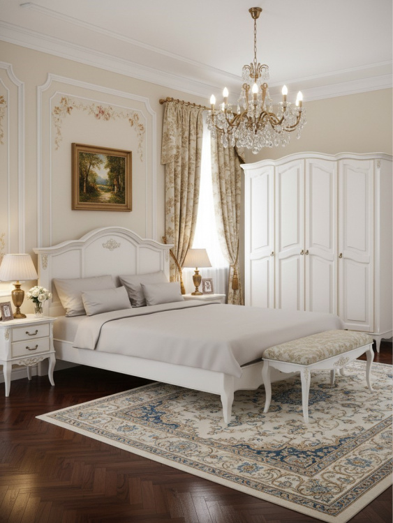 Кровать с жесткой спинкой 180*200 В208G