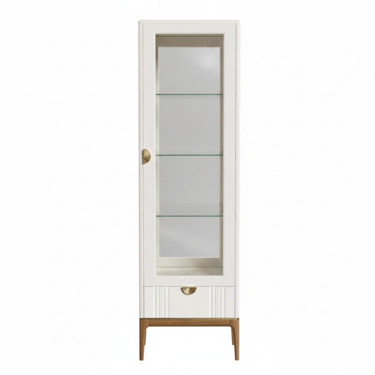 Витрина правая с зеркалом R  BR601R/W White