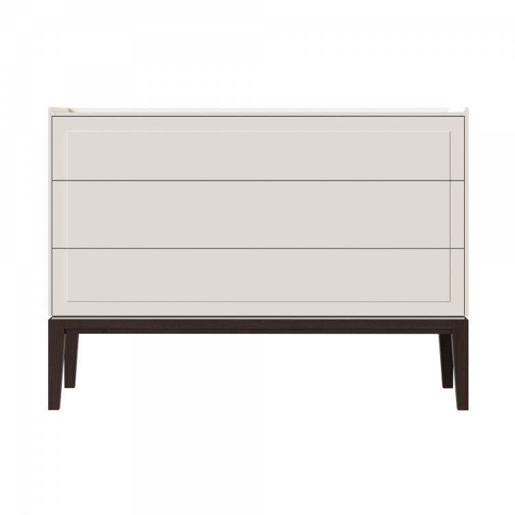 Комод 3 ящика MRS401W White