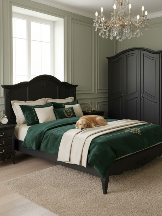 Кровать с жесткой спинкой 180*200 В208BL