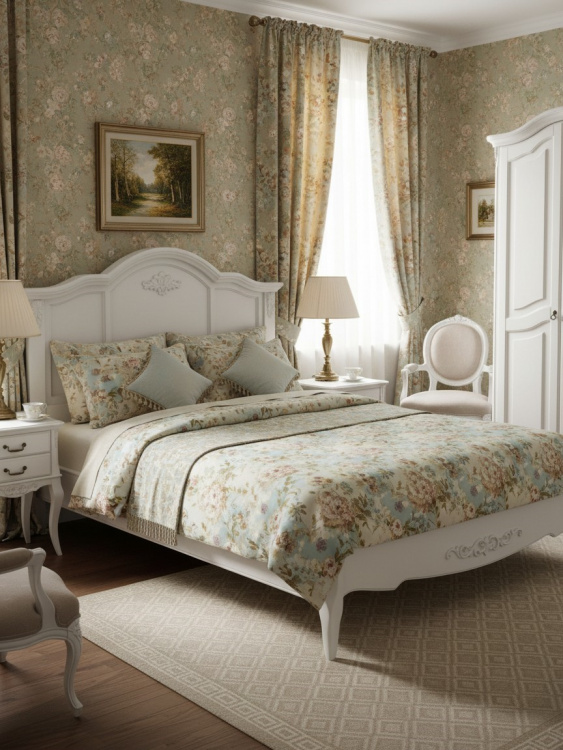 Кровать с жесткой спинкой 180*200 В208G