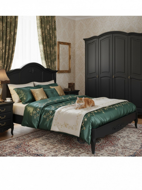 Кровать с жесткой спинкой 180*200 В208BL