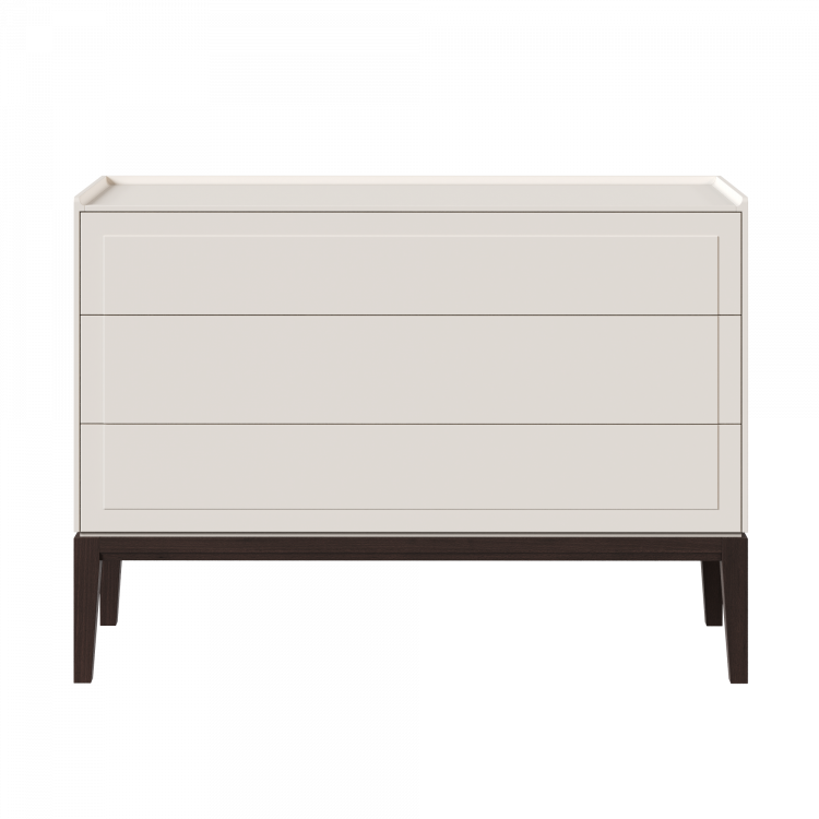 Комод 3 ящика MRS401W White