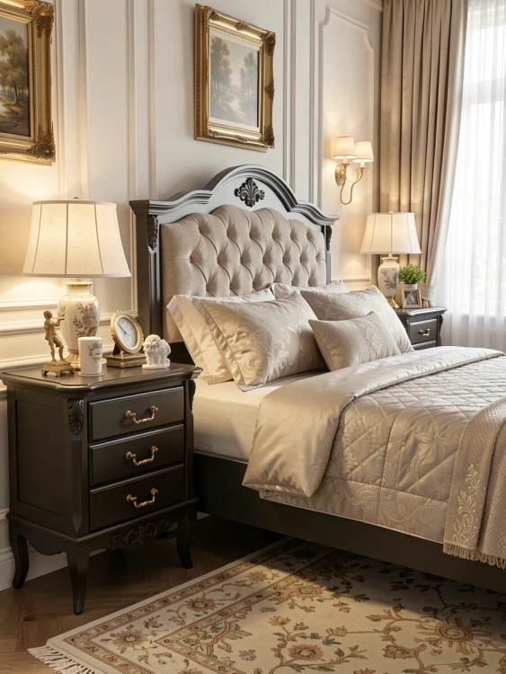 Кровать с мягким изголовьем 120*200 В212BL