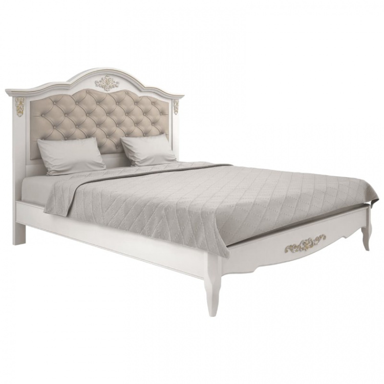 Кровать с мягким изголовьем 140*200  В214G