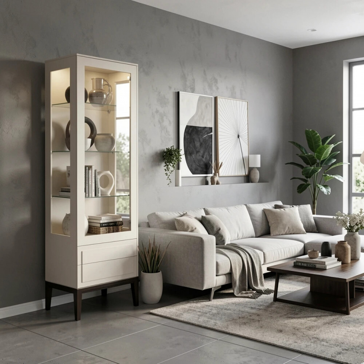 Витрина левая L MRS601L/W Белый