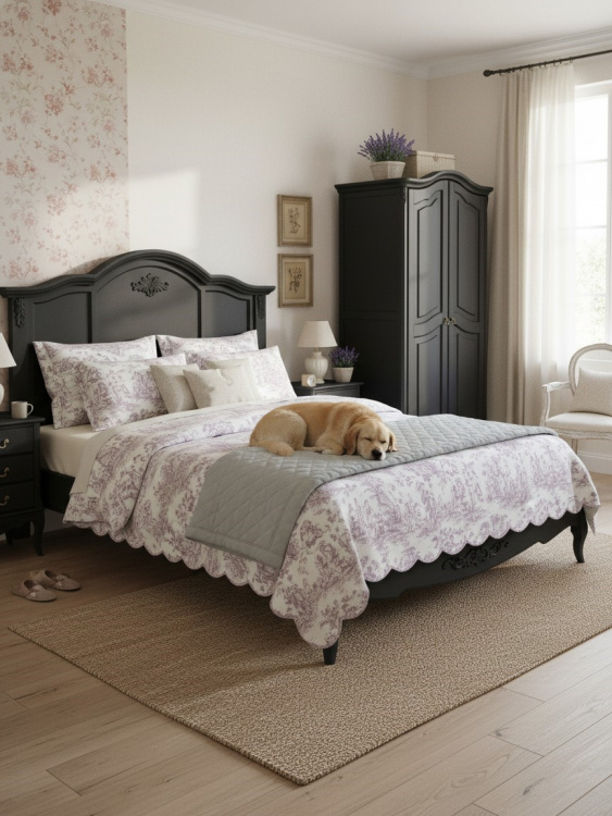 Кровать с жесткой спинкой 180*200 В208BL