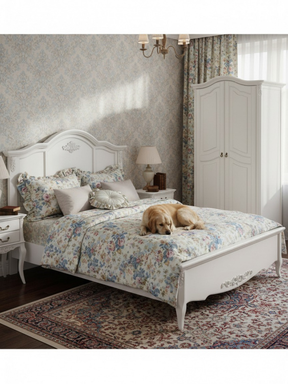Кровать с жесткой спинкой 140*200 В204G