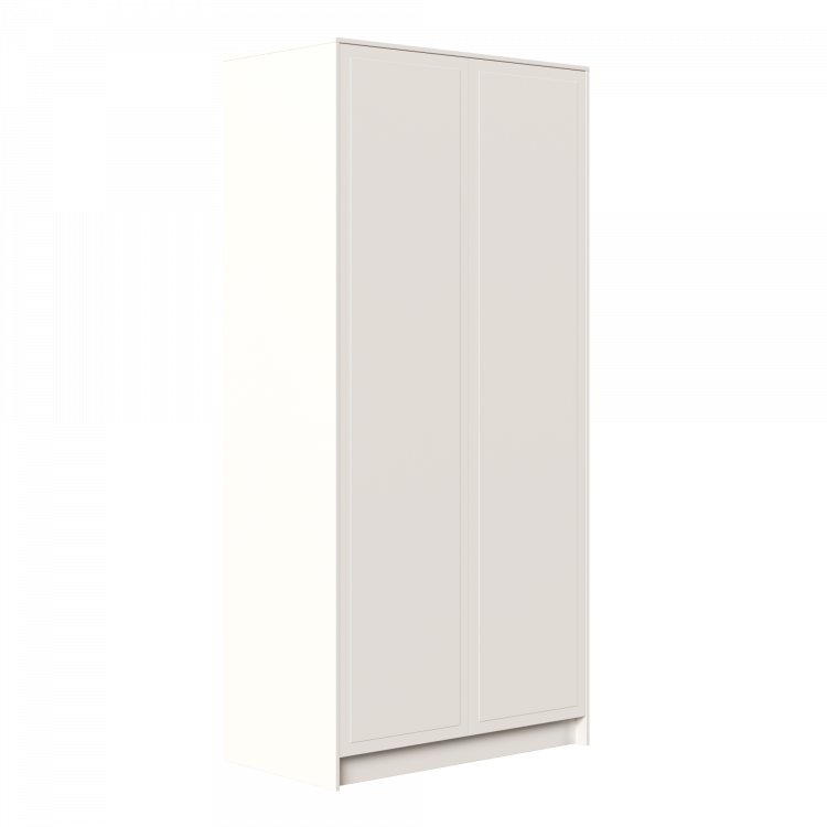 Двухдверный платяной шкаф MRS802W Белый